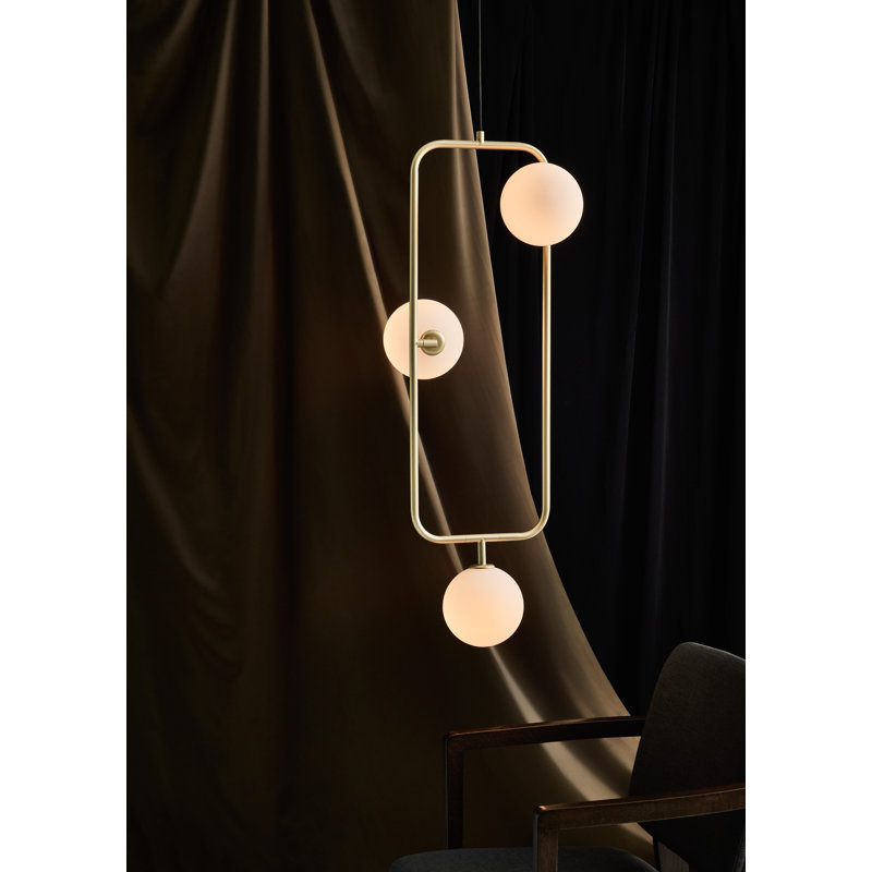 Sircle 3 - Light Pendant, Gold