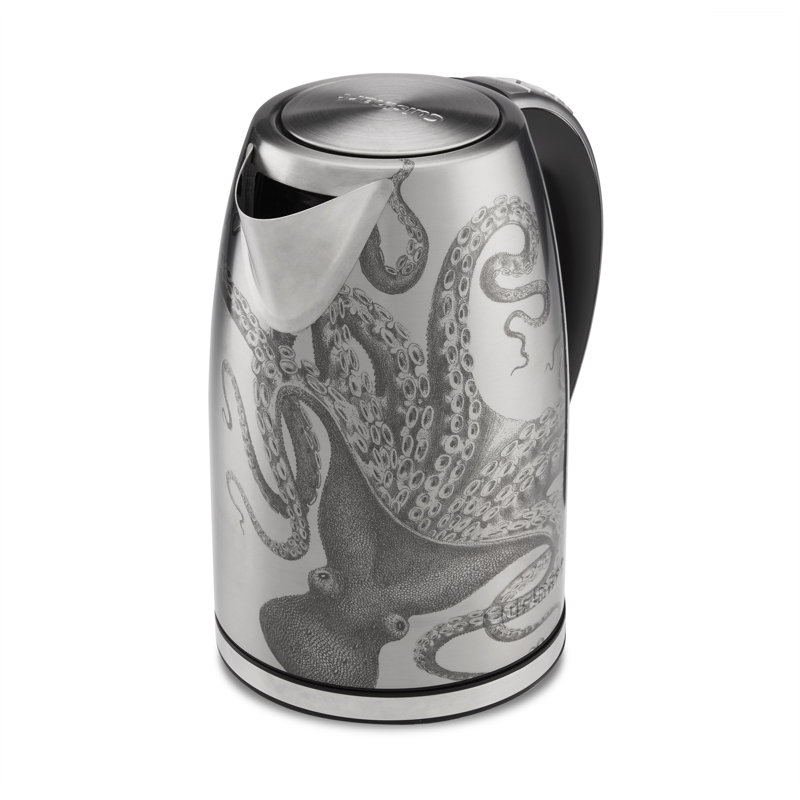 Caskata 1.7-Liter Silver Stainless Steel Electric Tea Kettle