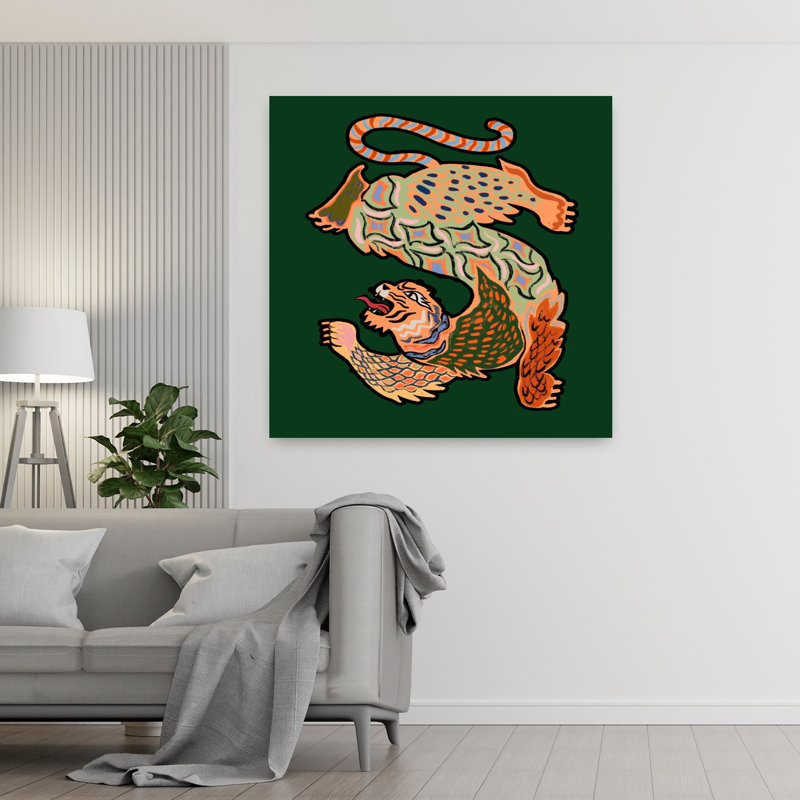 Art contemporain, art contemporain abstrait, H 48 po x l 48 po