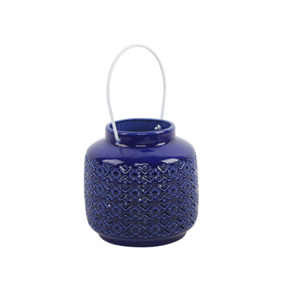 9.5'' H Concrete / Cement Tabletop Lantern