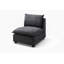 Ensemble de canapé d'angle moderne en tissu de lin en forme de L avec repose-pieds convertible pour salon, appartement, bureau, gris, 3 couleurs