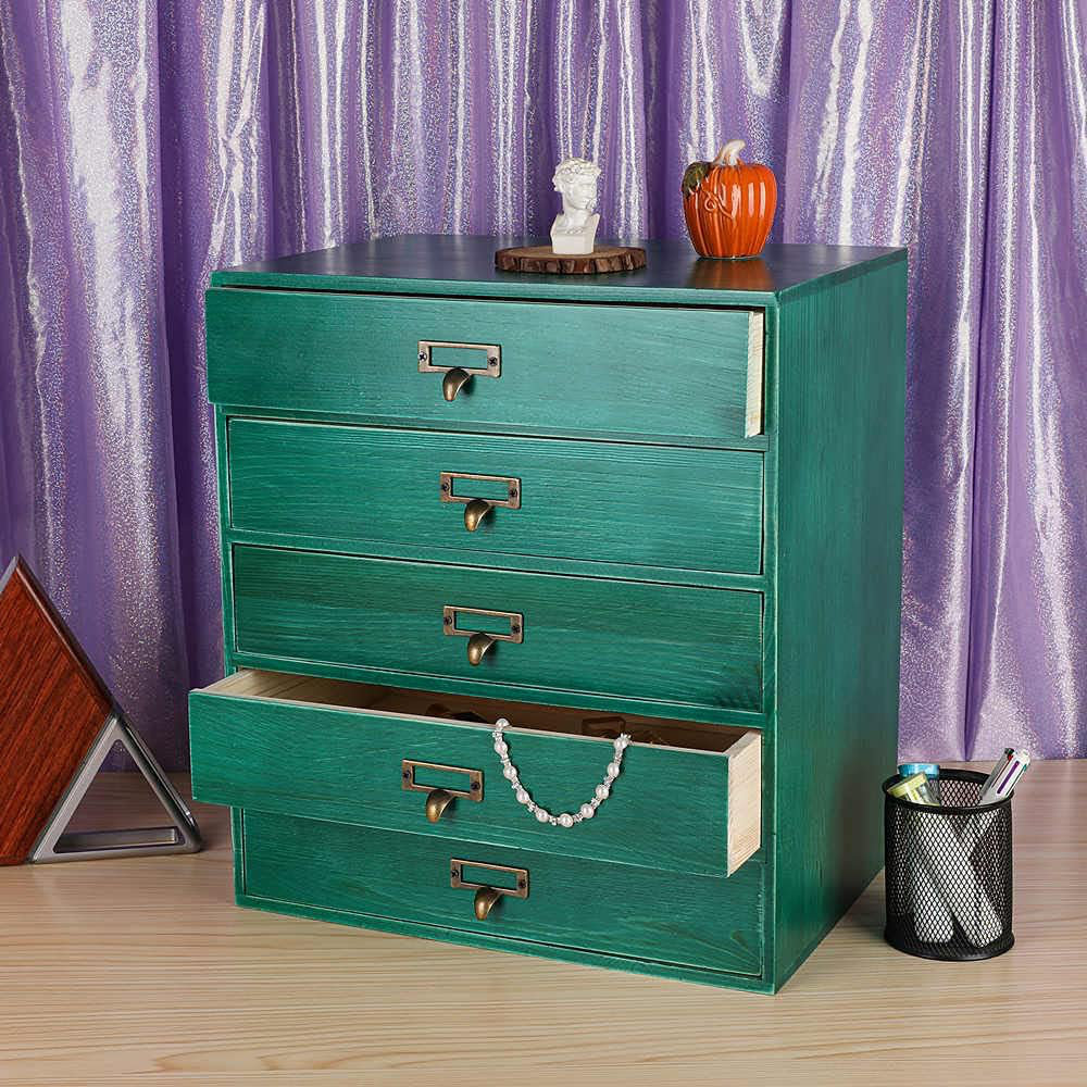 Latitude Run® Drawers Organizer Card Catalog Drawer Card Large