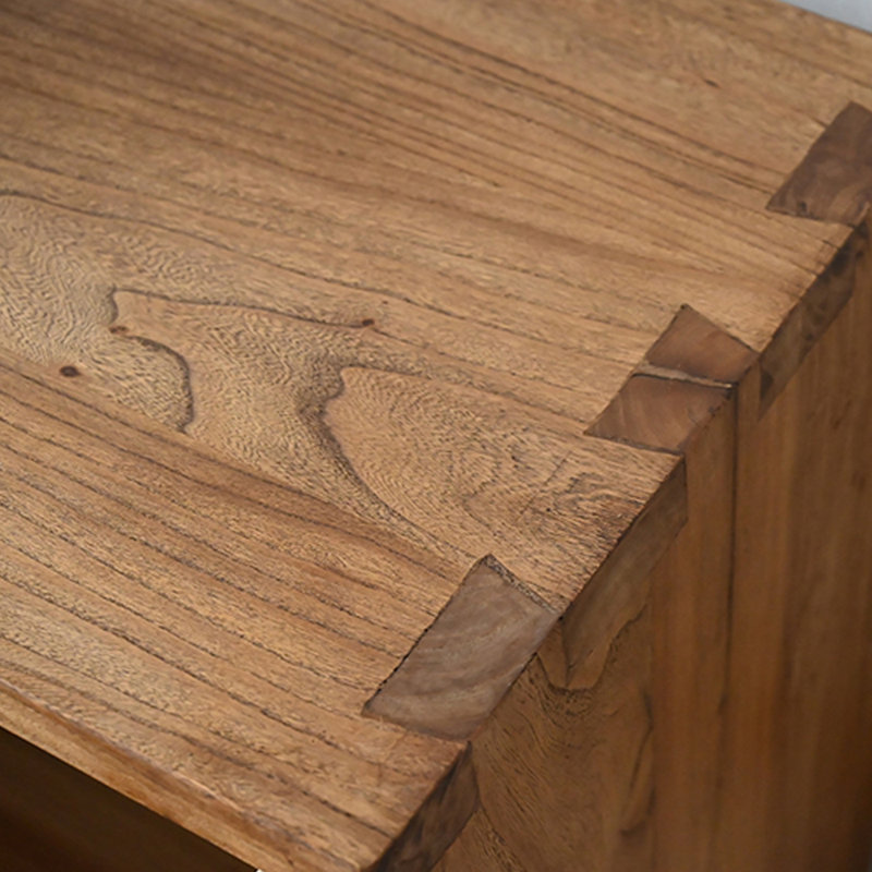 Console en bois d'orme massif