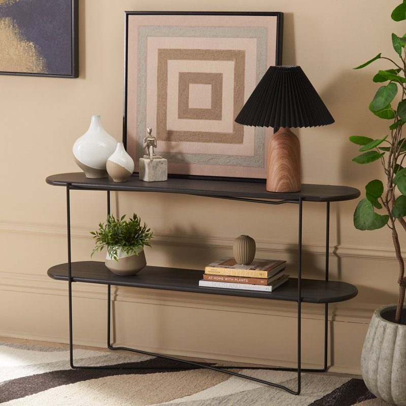 Console Trulie, Chêne gris foncé