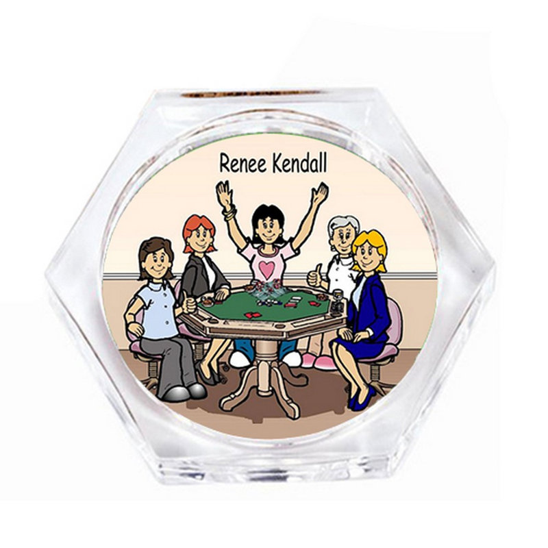 Ensemble de 4 sous-verres personnalisés, Oui