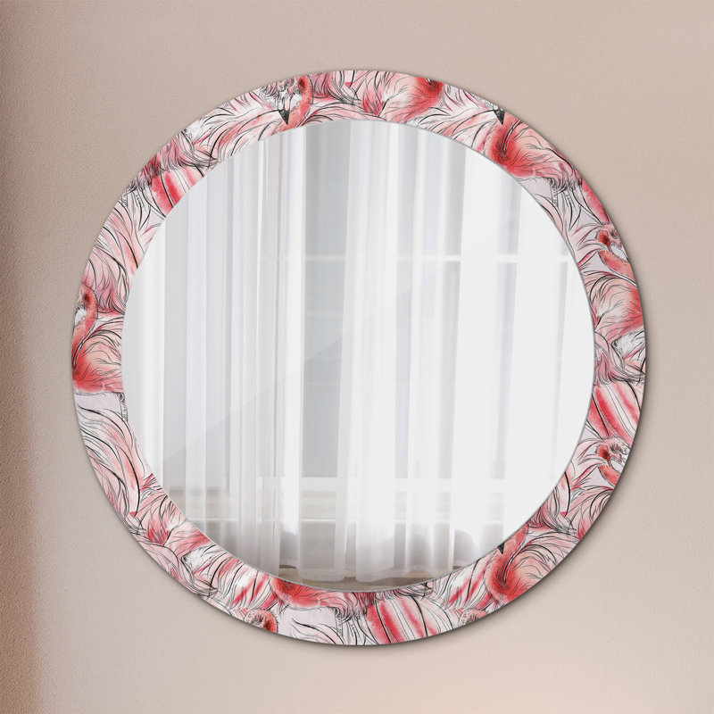 Huldar Glass Flat Wall Mirror