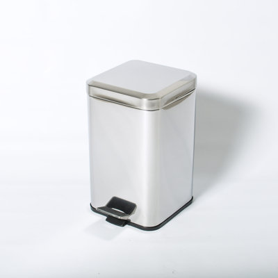 Stainless Steel With Lid And Pedal