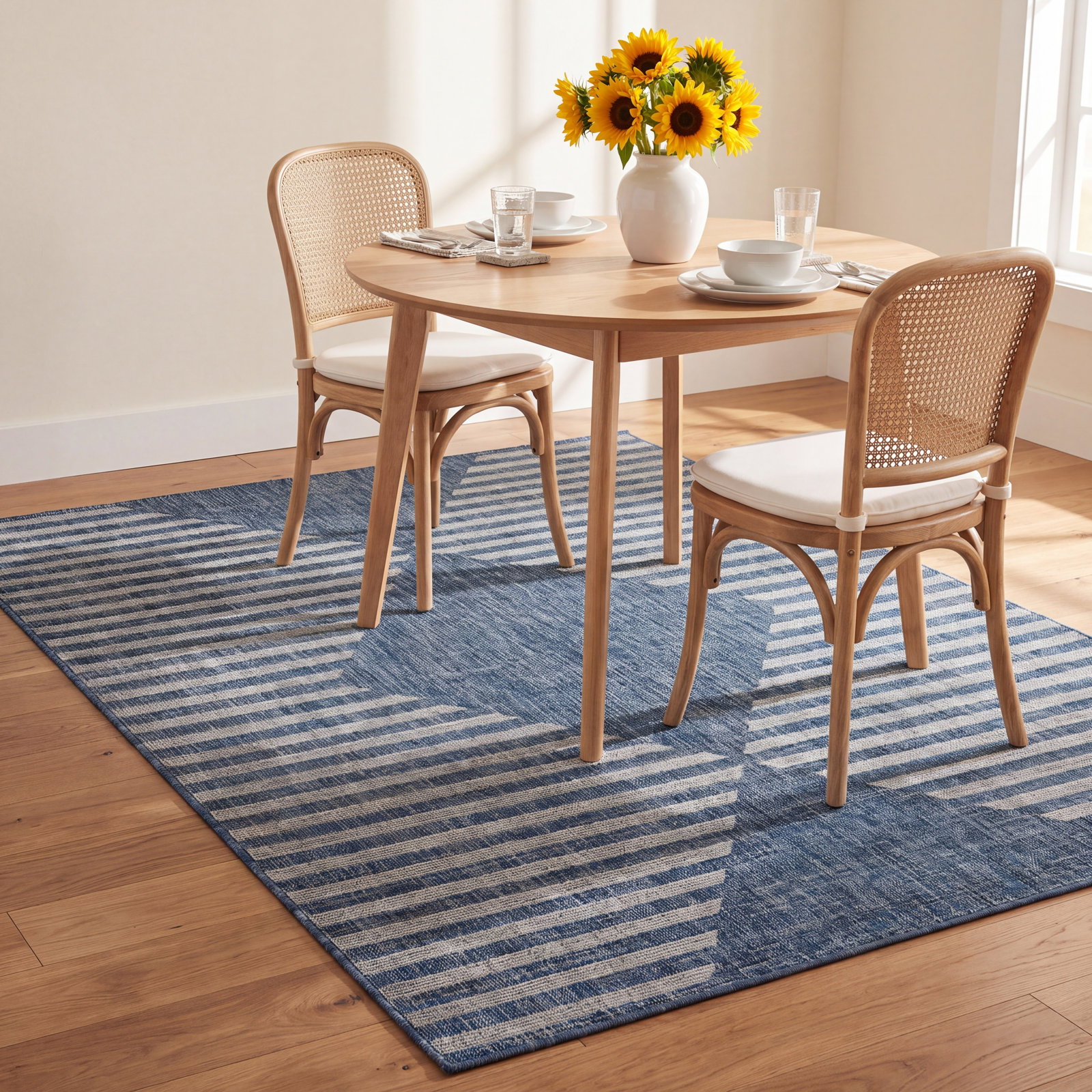 Geometric Rug, Rectangle 3'3" x 5'