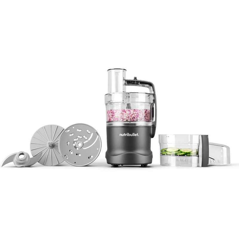 nutribullet Limitless Food Processor Gunmetal Grey, Gunmetal Gray