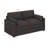 Cozy Upholstered Loveseat Sofa Oversized Comfy Comfy Cloud Sofa-115957099
