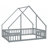 House-Shaped Floor Bed With Fence, Guardrails-1607430049-1607430048