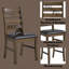 Chaise d'appoint Damica
