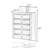 5-Drawers Chest 1pc Oval Knob Handles Transitional Bedroom Furniture
