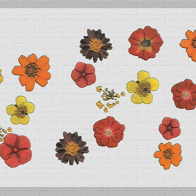 Peel & Stick Floral Border
