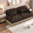 Deep Seat Sectionals, Chenille Leopard Modern Modular Sofa For Home