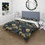 Ensemble de housse de couette Celestial Blue Damask Mirage Em-2099987146