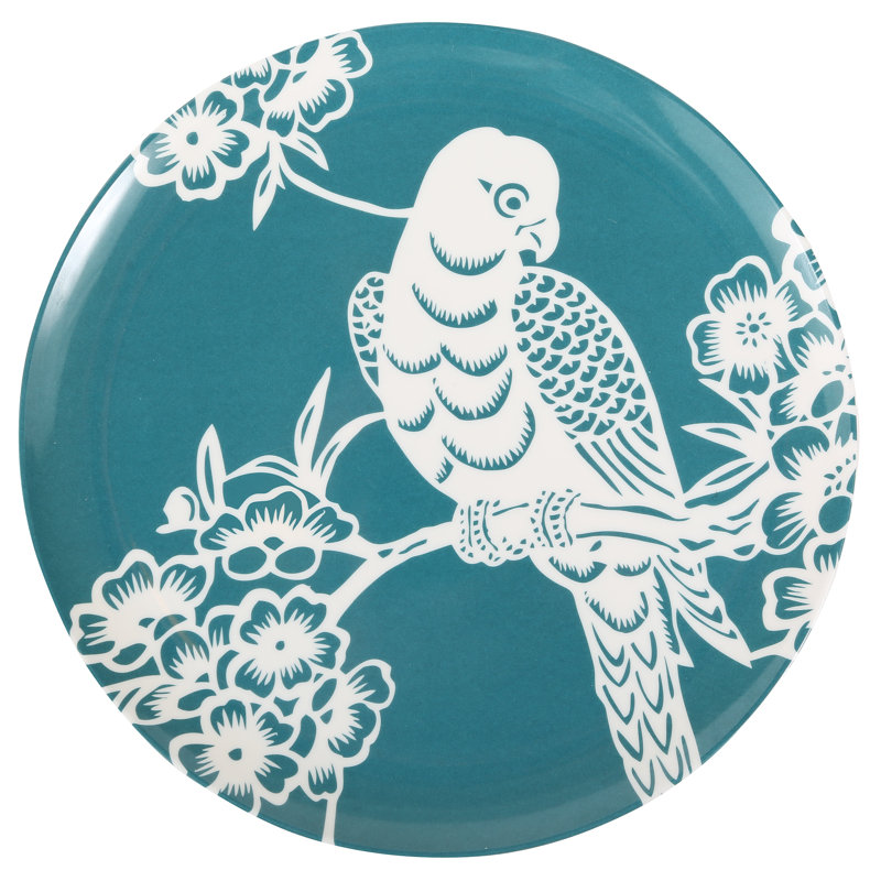 Manfull 4 Piece 9" Melamine Salad or Dessert Plate Set