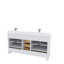 Base de meuble-lavabo double 59,4 Maya seulement-92461884