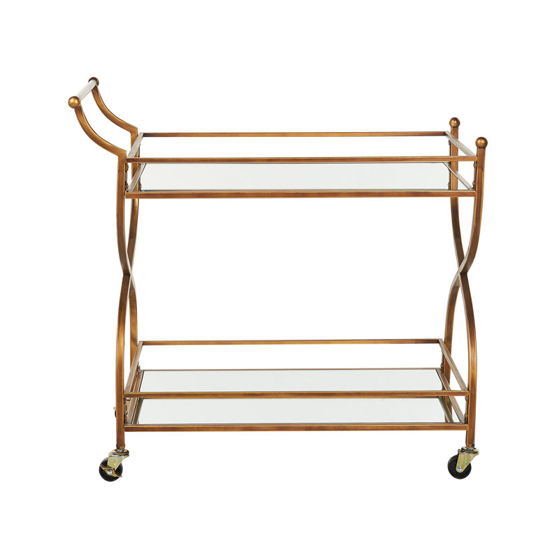 Stricker Metal Bar Cart