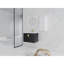 Meuble-lavabo mural 28 po avec lavabo en céramique et armoire latérale, portes à fermeture douce, armoire combinée 28 po-967762649