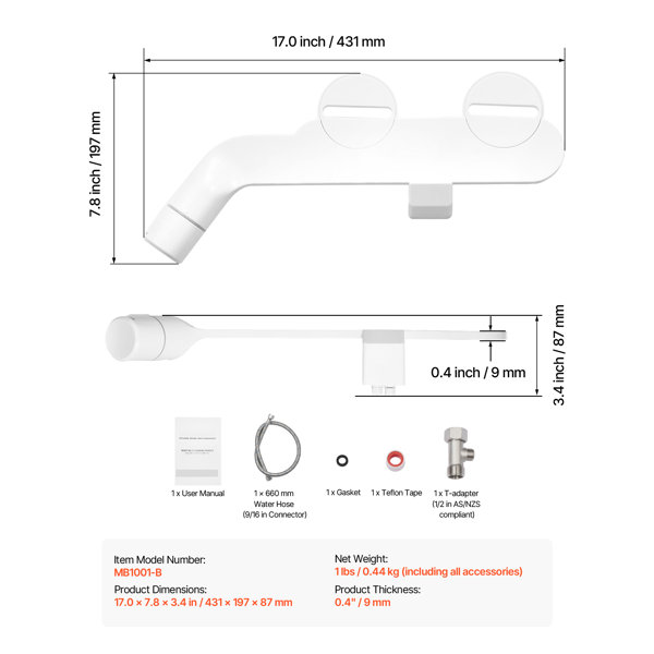 Product Dimensions