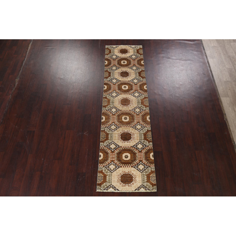 Tapis de couloir oriental Khotan