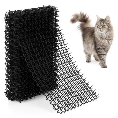 Tapis anti-chat, filet de protection en plastique pour plantes en pot et jardin