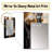 Gold And Black Marbled Euphoria IV - Marble Decorative Mirror, Modern Wall Mirror, Printed Metal Art-1736001894