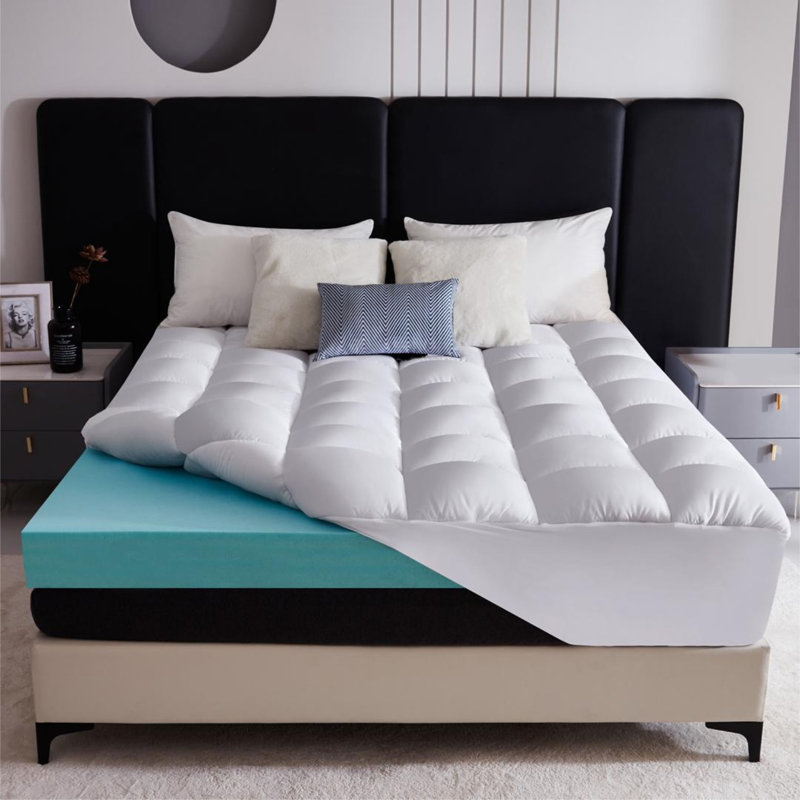 10cm Memory Foam Mattress Topper, Small Double (4')