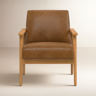 Paloma Genuine Leather Armchair