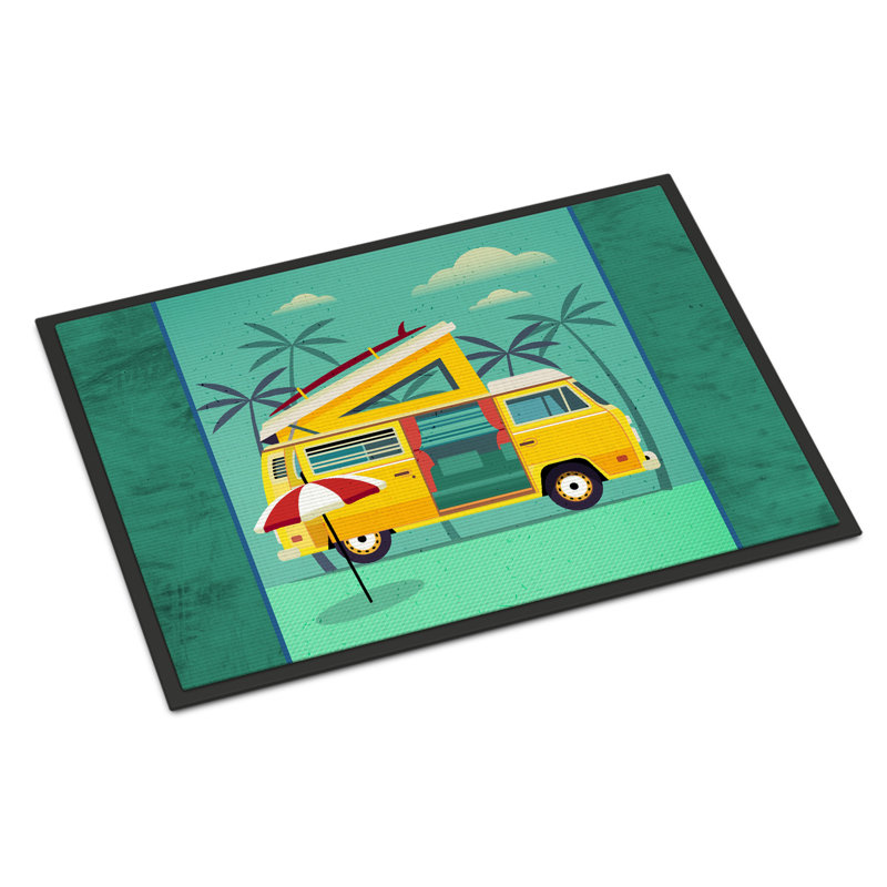 Tapis d’extérieur anti-dérapant à la maison urban camper van, l 18 po x L 27 po