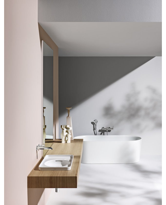 Val 62.99'' L Freestanding Soaking Bathtub