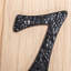9cm H Iron House Number