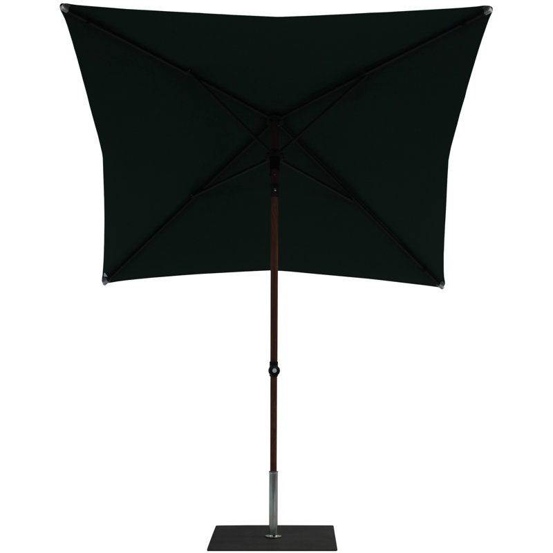 Aolaith 200cm Market Parasol, Dark Green
