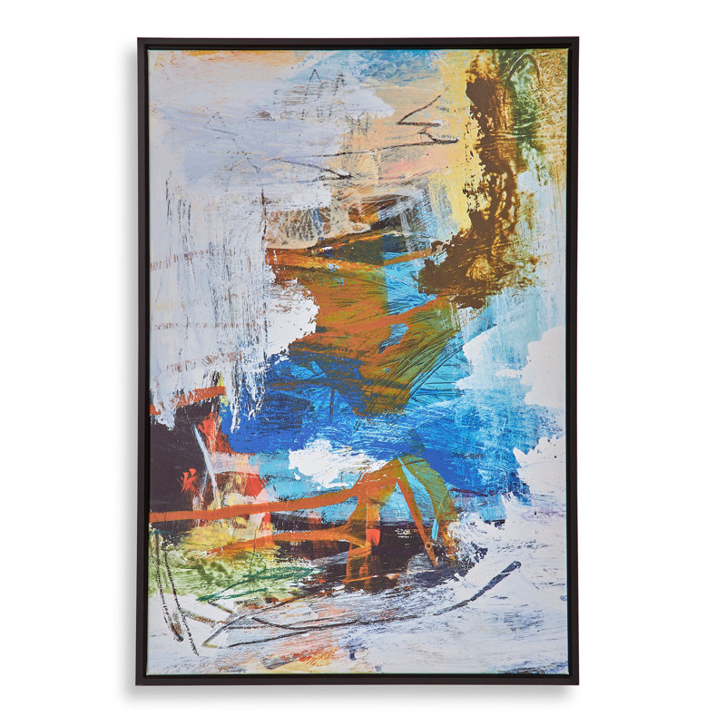 Peinture sur toile à cadre unique