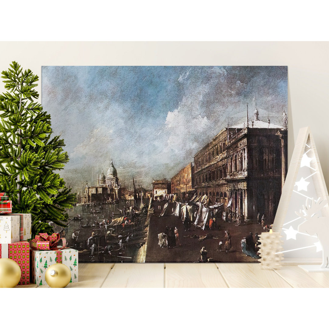 Venice Canal Canvas Wall Art, Gallery Wrapped Print, Historical Cityscape, Ready to Hang, Archival Quality, Venetian Scene, Statement Piece
