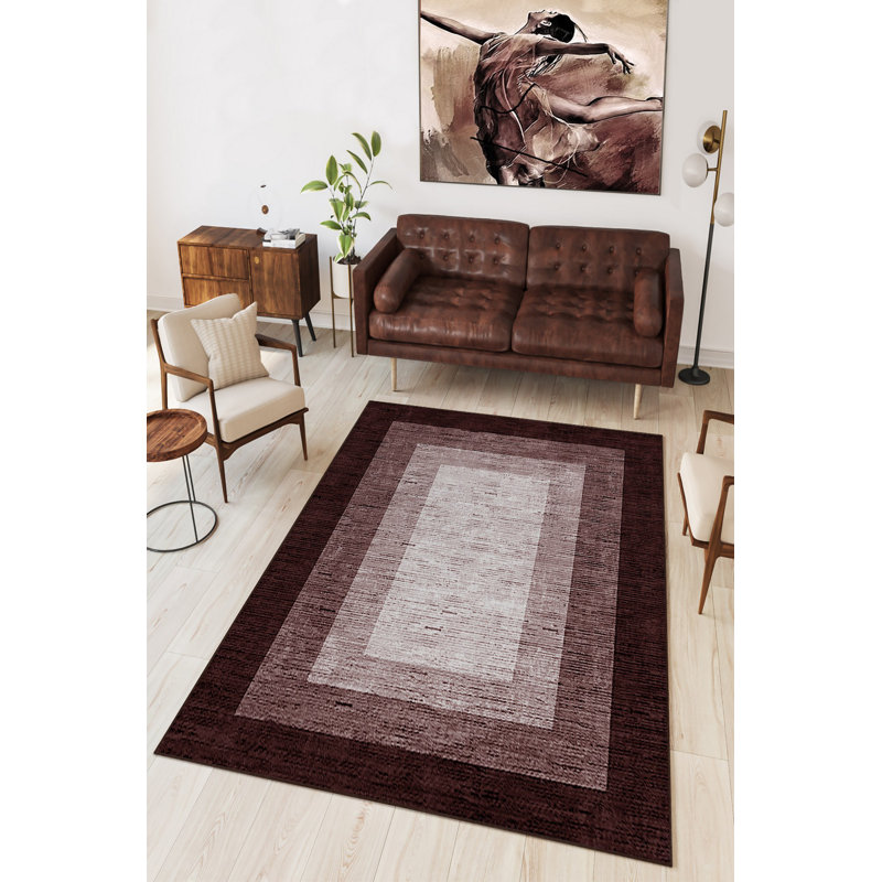 Eco-Friendly Hall Carpet, 100% Polyester, 31.5 x 59.1 inches | Antibacterial & Machine Washable, Non-Slip PVC Dot Underside | 650 g/m², 0.2 inch Pile Height | Digital Printed Design for Modern Interiors