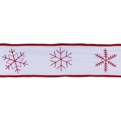 Holiday Snowflake Ribbon