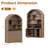 75" H Arched Kitchen Pantry Cabinet-130669236