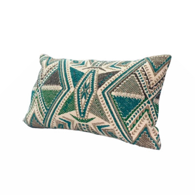 Patchwork Cotton Blend Pillow Insert