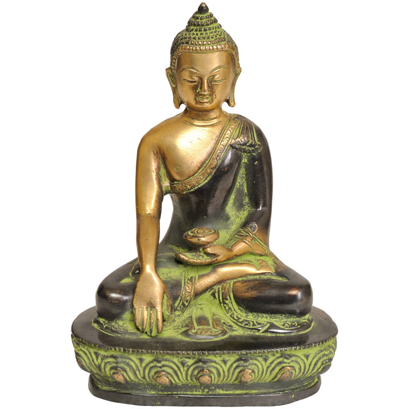 Bouddha 5 po dans le Bhumisparsha Mudra