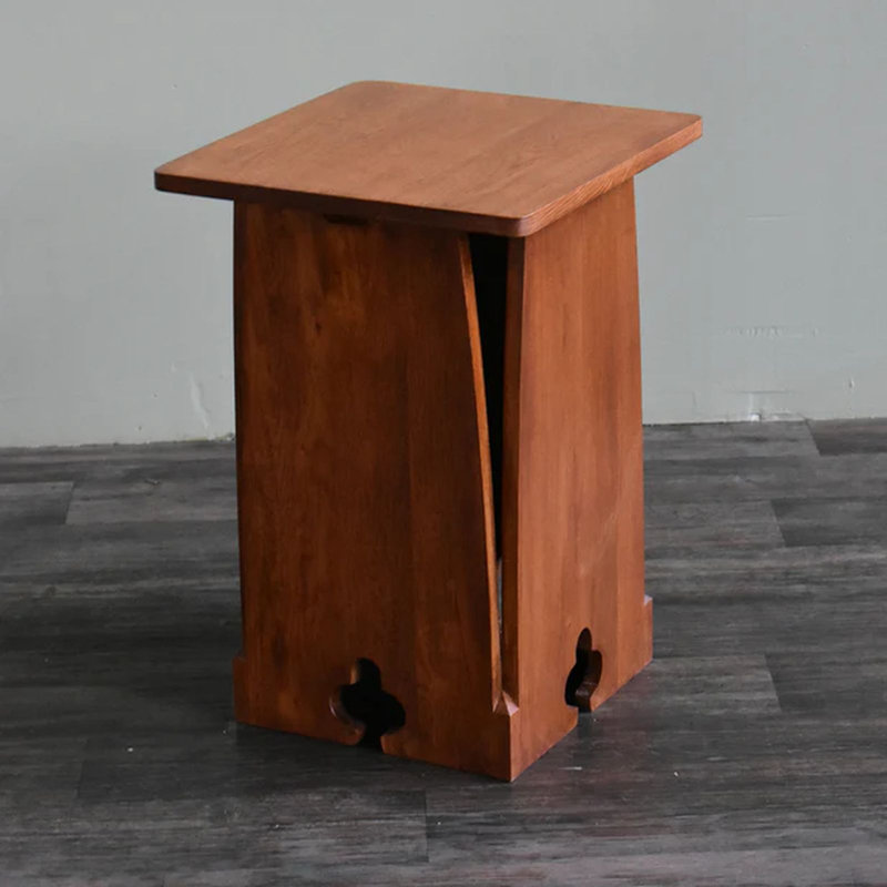 Shabbona Solid Wood End Table, Cherry
