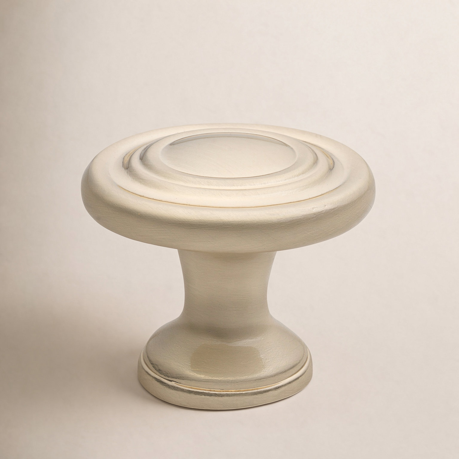Classic Mushroom Cabinet Knob, Champagne Gold