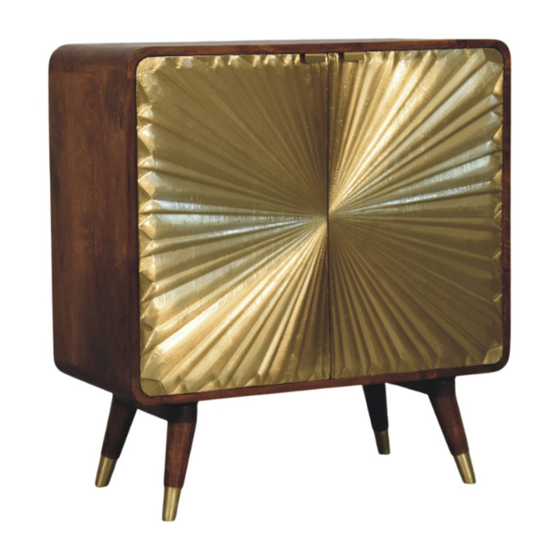 Cabinet Solid Wood 2 - Door Standard Accent Cabinet