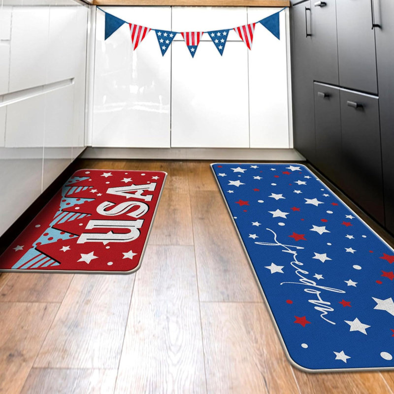 Bradleigh Water Resistant Non-Skid Kitchen Mat