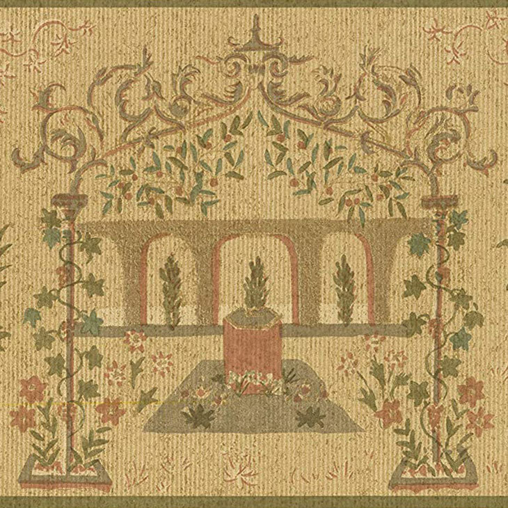 Bordure de papier peint L 15 pi x l 9 po Kandyce