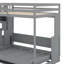 Lit escamotable double sur double avec lève-personne hydraulique-701936246