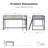 Audreena Twin Metal Platform Loft Bed-50208494