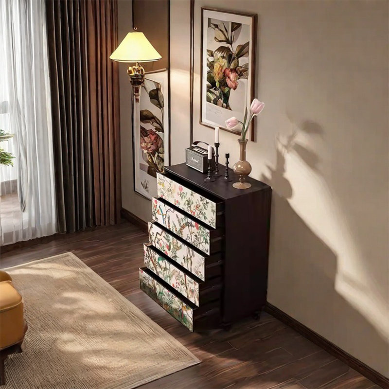Walnut Wood Decorative Cabinet
