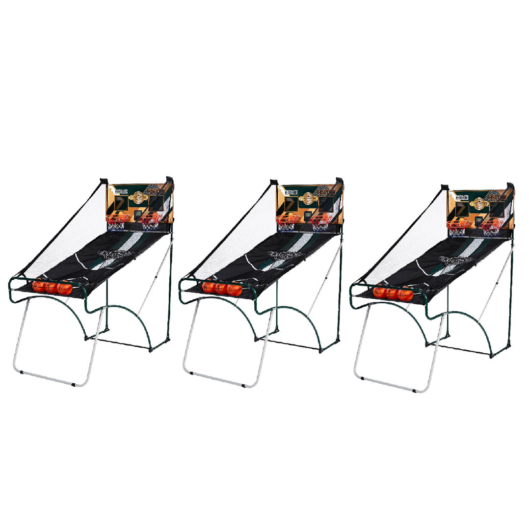 Lancaster Gaming 2 Player Basketball Arcade Game with 8 Games Included (Set of 3) Lancaster Gaming